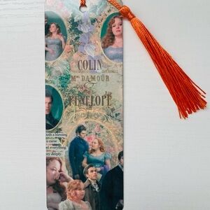 Colorful Character Bookmark with Tassel COLIN AND PENEPOLE